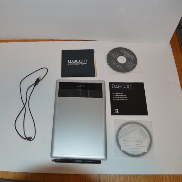 Wacom Bamboo Capture Pen & Touch Tablet Draw Design Print CTH470 - Picture 3 of 7